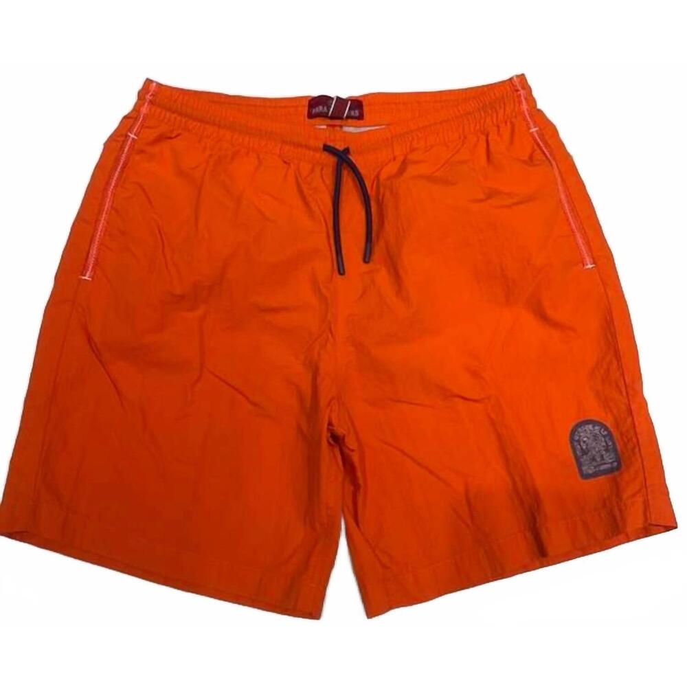 NEW PARAJUMPERS men's seas man shorts in red
